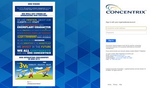 Sign In - Concentrix