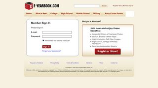 
                            1. Sign-In - E-Yearbook.com
