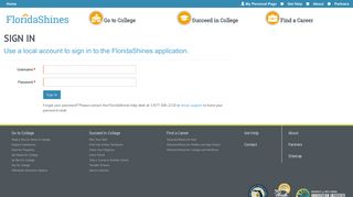Sign In - FloridaShines - My Career Shines Portal