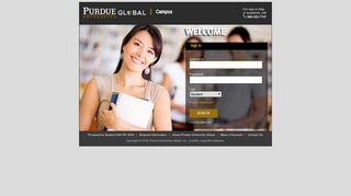 Sign In for Purdue Global Campus