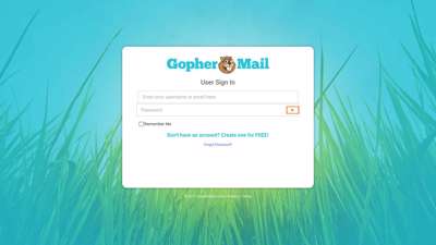 Sign In - Good Gopher Mail