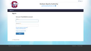 
                            8. Sign In - Graham Sports Authority - Sports Authority Account Portal