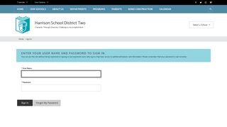 
                            2. Sign In - Harrison School District 2 - Hsd2 Employee Portal