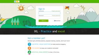
                            7. Sign In - IXL - Chesterfield College Student Portal
