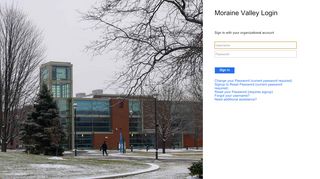 
                            7. Sign In - JavaScript required - Moraine Valley Email Portal