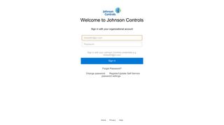 
                            1. Sign In - Johnson Controls - My Jci Sharepoint Portal