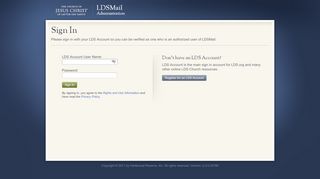 
                            2. Sign In - LDSMail - LDSMail.net - Lds Mail Portal
