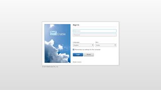 
                            6. Sign In - MailEnable - Webmail - Mewebmail Portal
