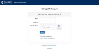 
                            4. Sign In | Manage My MEID Account/Password - Maricopa ... - Mcccd Hcm Portal