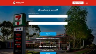 Sign In | Money Transfer | MoneyGram at 7-Eleven Australia - 7 Eleven Moneygram Portal