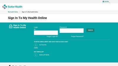 
                            4. Sign In - My Health Online