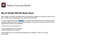 Sign In - My IU Health - My Iu Portal Portal