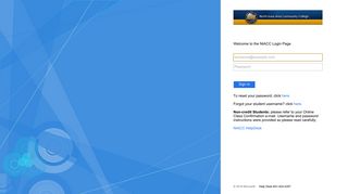 
                            1. Sign In - Niacc Portal