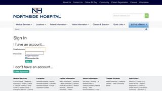 
                            2. Sign In - Northside Hospital - Www Northsidehospital Com Patient Portal