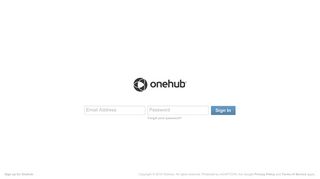 
                            2. Sign In - Onehub - Onegas Hub Login