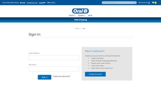 
                            5. Sign in - Oral-B - Oral B Sign Up