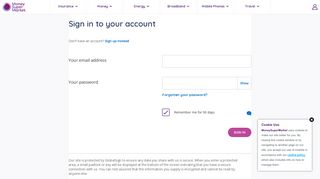 
                            1. Sign In Page - Money Supermarket Com Portal