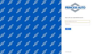 
                            3. Sign In - Princess Auto Dayforce Portal