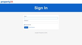
                            1. Sign In - Property24 - Property24 Agent Login