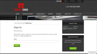 
                            8. Sign In - Realty Edge - Myrealtyedge Portal