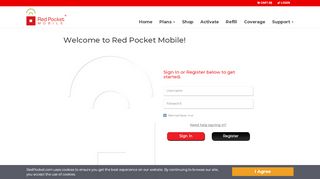 
                            3. Sign in - Red Pocket Mobile - Red Pocket Dealer Portal