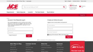 
                            1. Sign In / Register - Ace Hardware - Ace Hardware Employee Portal