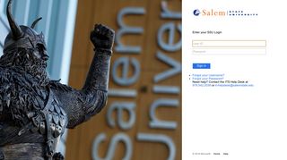 
                            9. Sign In - Salem State University - Myssu Portal