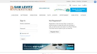 
                            3. Sign In - Sam Levitz Furniture - Sam Levitz Synchrony Login
