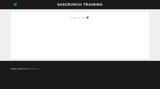 
                            8. Sign in - SASCRUNCH TRAINING - Crunch Com Portal