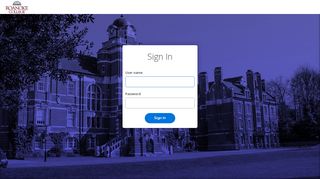
Sign In - Student Application - Roanoke College
