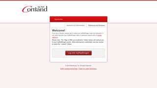 
                            7. Sign In - SUNY Cortland - Scholarships - Myreddragon Portal