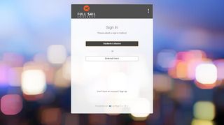 
                            7. Sign in - Symplicity - Full Sail Outlook Login