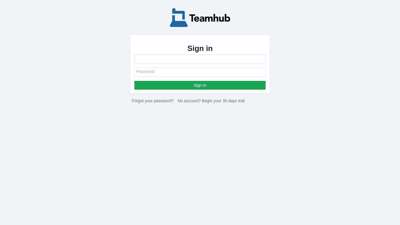 Sign in - Teamhub