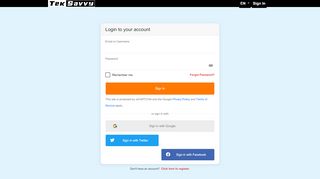 
                            6. Sign In - TekSavvy Account - Teksavvy Portal