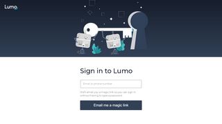 
                            3. Sign in to Lumo - Lumo Portal