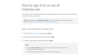 
                            2. Sign in to Outlook Web App - Office Support - Office 365 - Mcdonalds Webmail Login