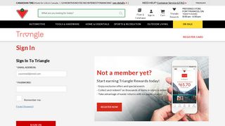 
                            5. Sign In To Triangle | Canadian Tire - Triangle Credit Card Portal