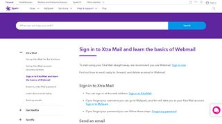 
                            6. Sign in to Xtra Mail and learn the basics of Webmail - Spark NZ - Xtra Email Portal Nz