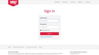 
                            6. Sign in to Your Building Management Account | Direct Supply ... - Dssi Net Portal