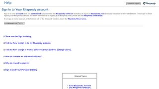 
                            7. Sign In to Your Rhapsody Account - Rhapsody Portal And Password