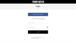 
                            1. Sign In - Trendy Butler - Personal Stylist and Clothing ... - Trendy Butler Portal