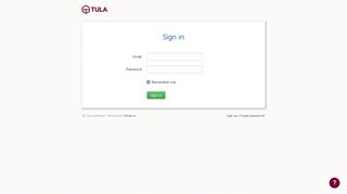 
Sign in - Tula Software  

