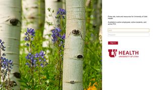 
                            6. Sign In - University Of Utah Employee Portal