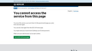 
                            5. Sign in using Government Gateway - Hmrc Online Services Portal Page