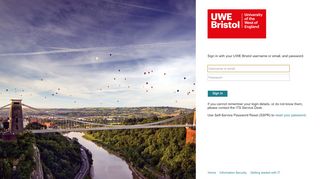 
                            2. Sign In - UWE Bristol - Uwe Staff Email Portal