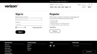 
                            2. Sign In - Verizon Wireless