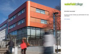 
                            2. Sign In - Wakefield College - Moodle Wakefield Portal