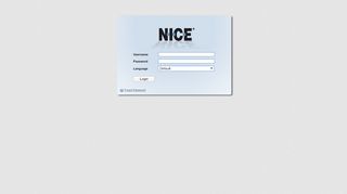 Sign In - Welcome - nice.com