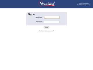 Sign In - WhenToWork Online Employee …