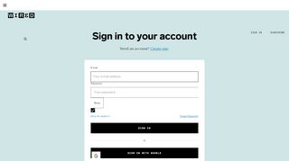 
                            7. Sign in | WIRED - Which Magazine Portal And Password